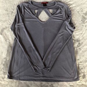 BKE red long sleeve shirt